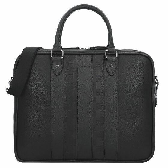 Ted Baker House Check Teczka 41 cm Komora na laptopa black