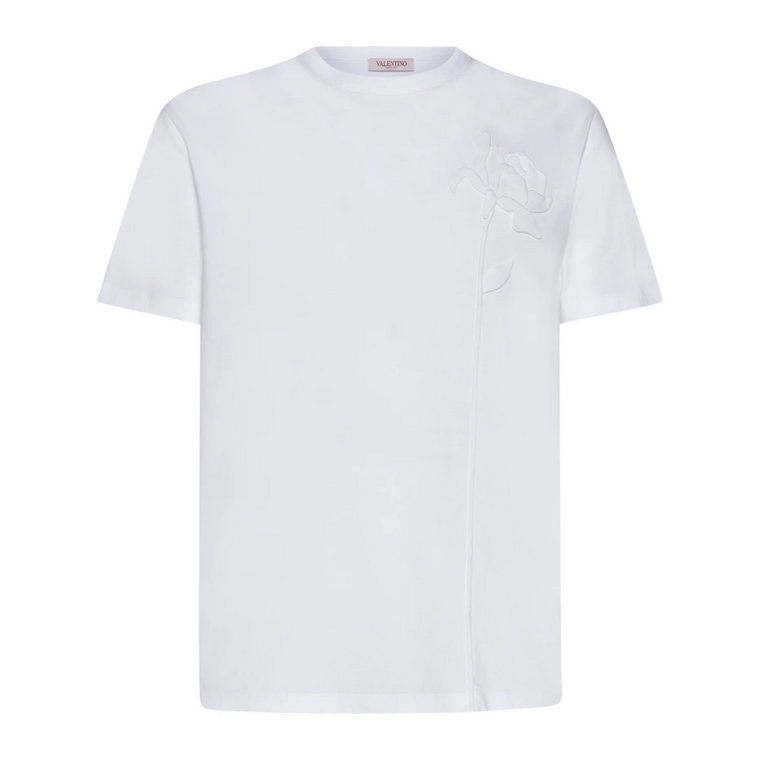 Białe T-shirty i Pola Valentino