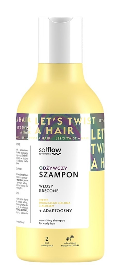 So!Flow Odżywczy Szampon do włosów Kręconych 400 ml