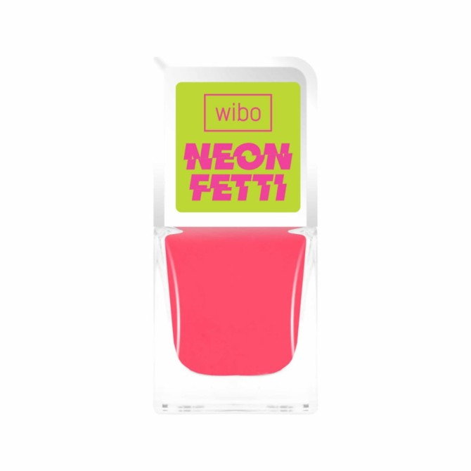 Wibo Neon Fetti Nail Polish lakier do paznokci 4 8.5ml