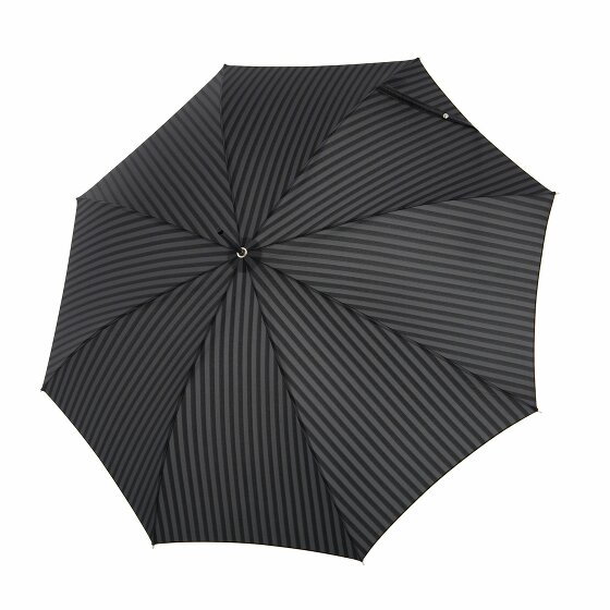 Doppler Manufaktur Orion Diplomat Stick Parasol 93 cm stripe black-grey