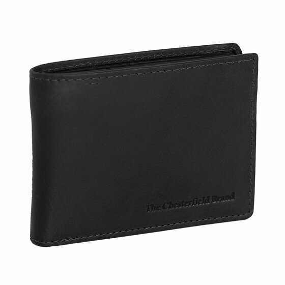 The Chesterfield Brand Enzo Portfel Ochrona RFID Skórzany 11 cm black