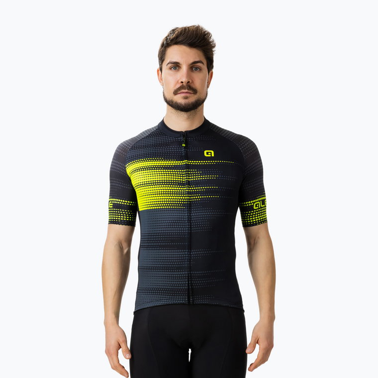 Koszulka rowerowa męska Alé Maglia MC Turbo black