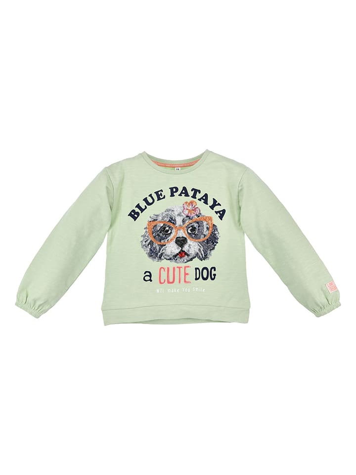 Bondi Koszulka "Cute Dog" w kolorze zielonym