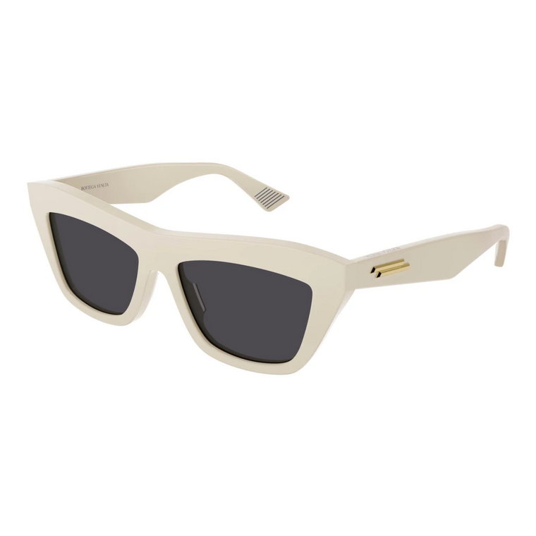 Ivory/Grey Okulary przeciwsłoneczne Bottega Veneta