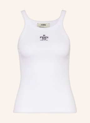 Fendi Top weiss