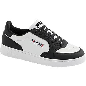 Biało-czarne sneakersy męskie fila - Męskie - Kolor: Czarno-białe - Rozmiar: 44