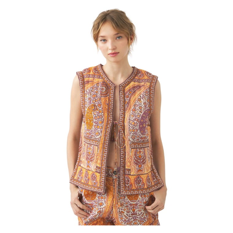 Print gilet Tajar Antik Batik