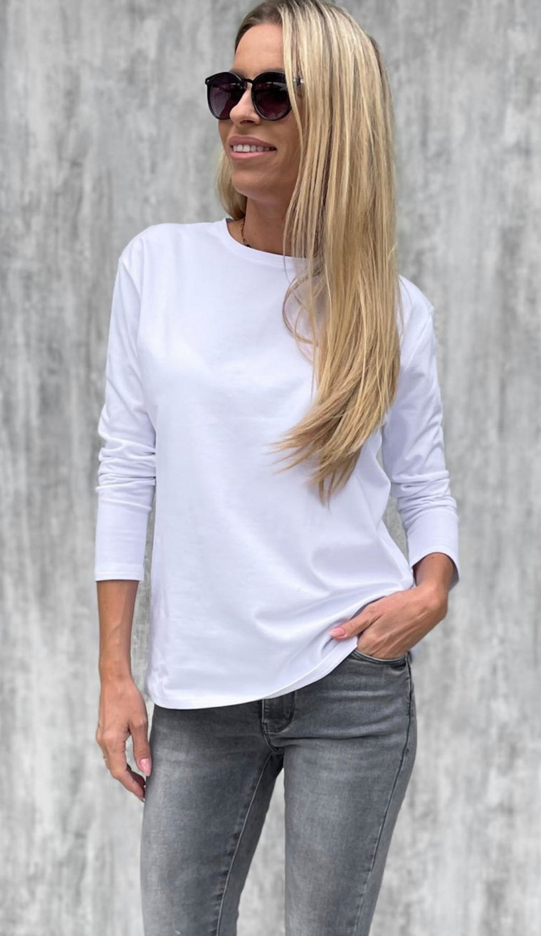 Bluzka Basic White