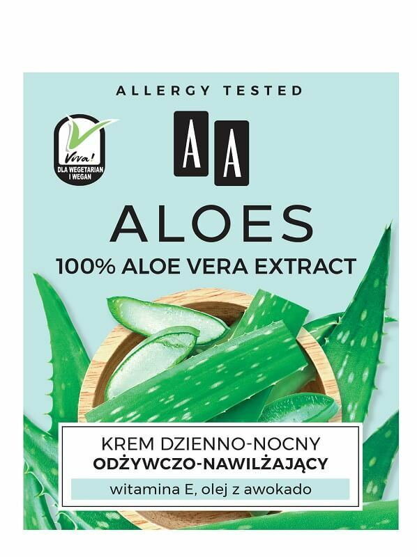 AA Aloes - krem odżywczo-nawilżający dzień/noc 50ml