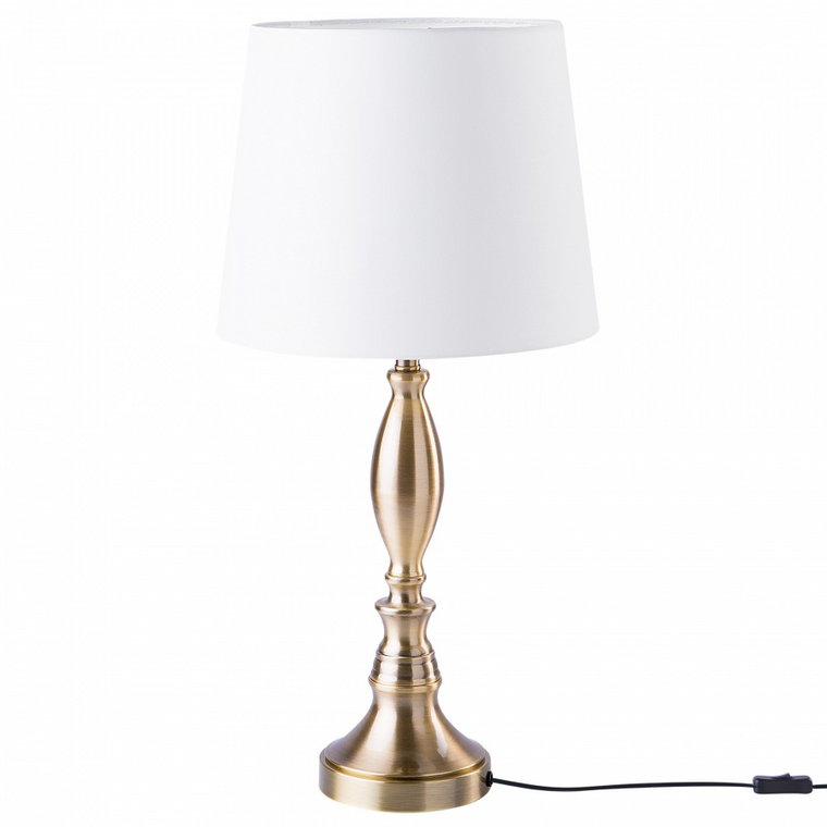 Lampa stołowa kremowa 63 cm HODMO kod: 4260624115429