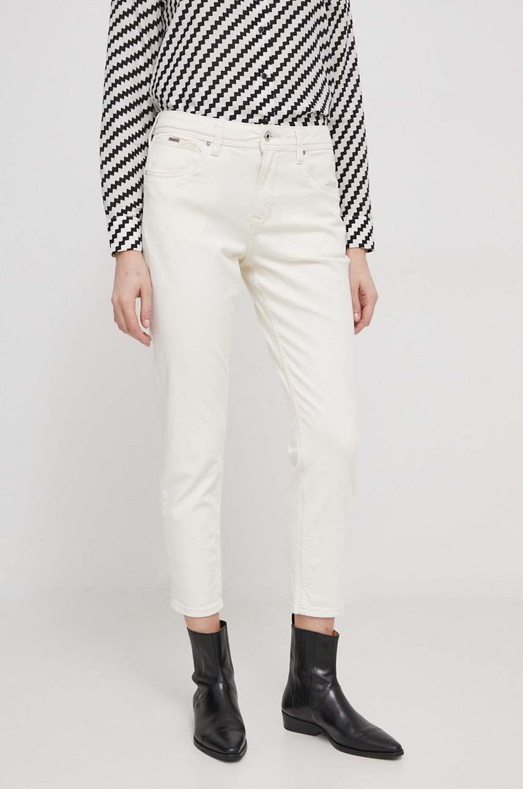 Pepe Jeans jeansy damskie high waist