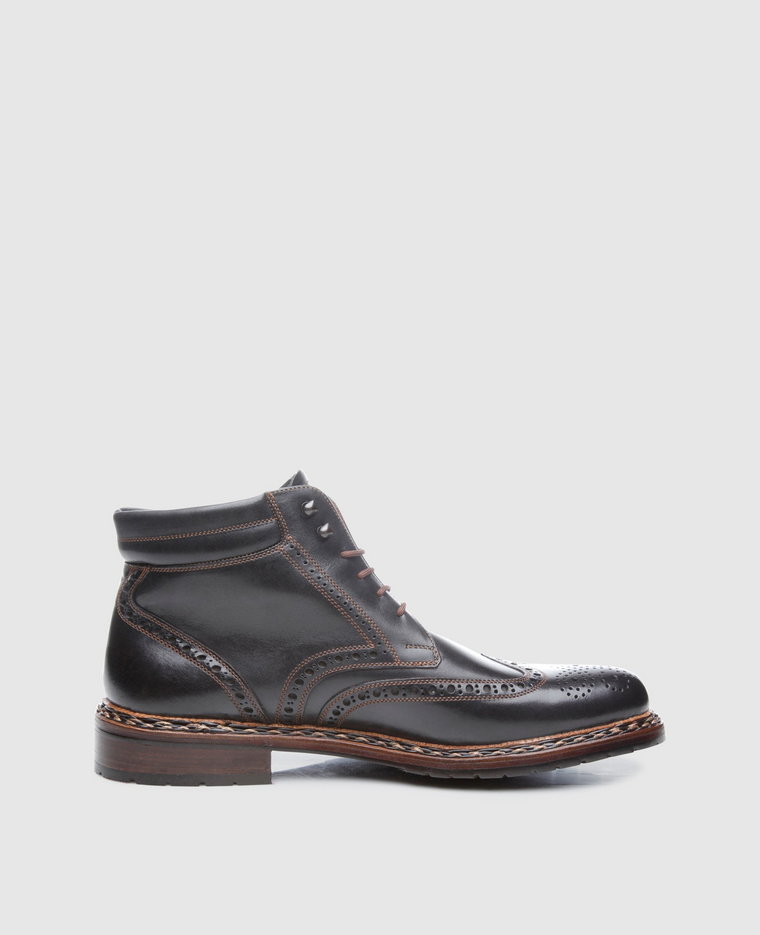 Heinrich Dinkelacker Buty wiązane BUDA FULL-BROGUE SC