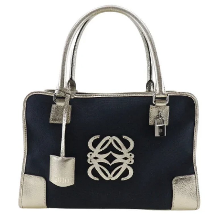 Pre-owned Canvas handbags Loewe Pre-owned