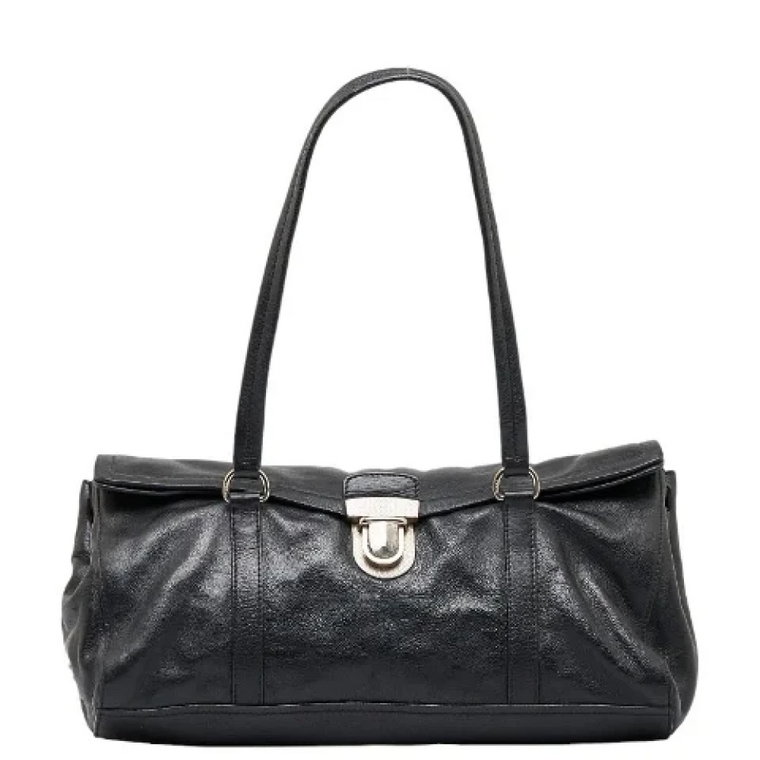 Pre-owned Leather handbags Prada Vintage