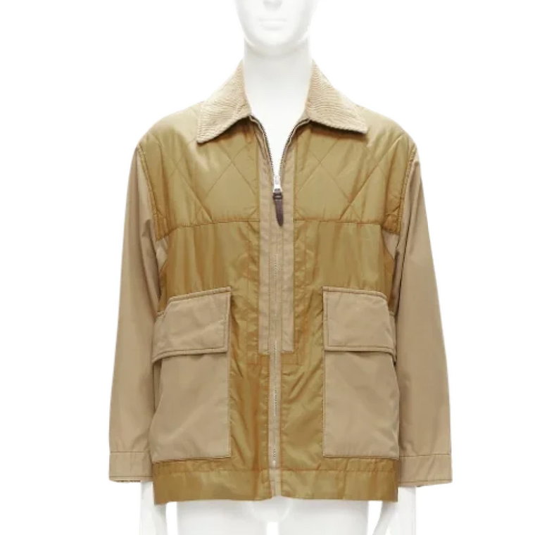 Pre-owned Polyester outerwear Burberry Vintage