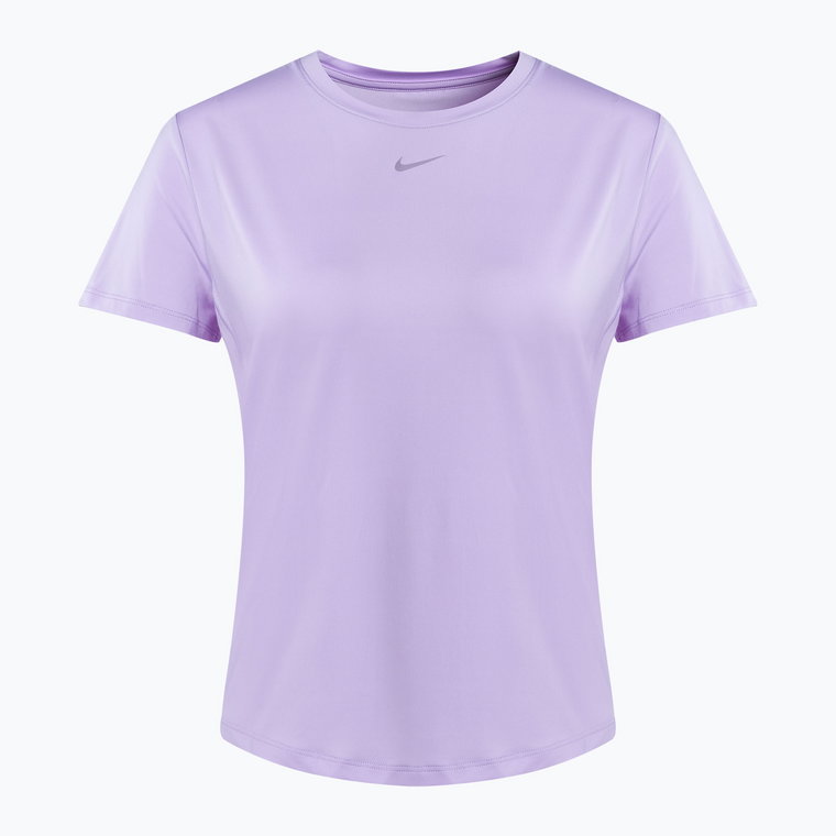 Koszulka damska Nike One Classic Dri-Fit lilac bloom/black