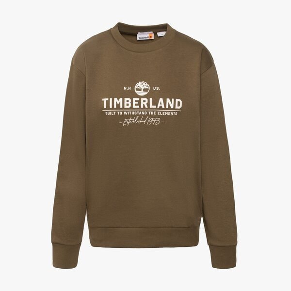 TIMBERLAND BLUZA TFO WORK GRAPHIC BRUSHBACK CREW NECK