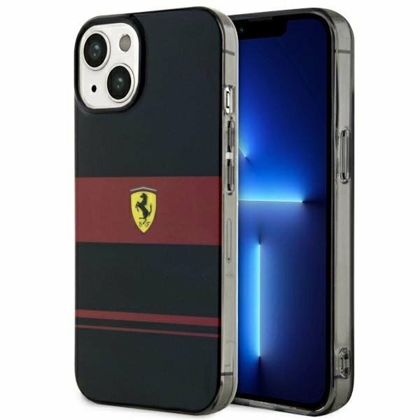 Ferrari FEHMP14SUCOK iPhone 14 6.1" czarny/black hardcase IMD Combi Magsafe