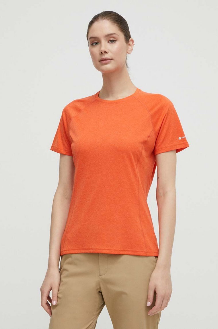 Montane t-shirt sportowy Dart kolor pomarańczowy FDTTS17