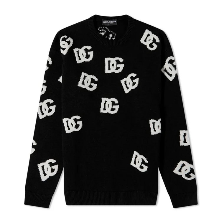 Sweter z okrągłym dekoltem Dolce & Gabbana