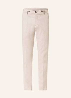 Paul Spodnie Garniturowe Extra Slim Fit Z Dodatkiem Lnu beige