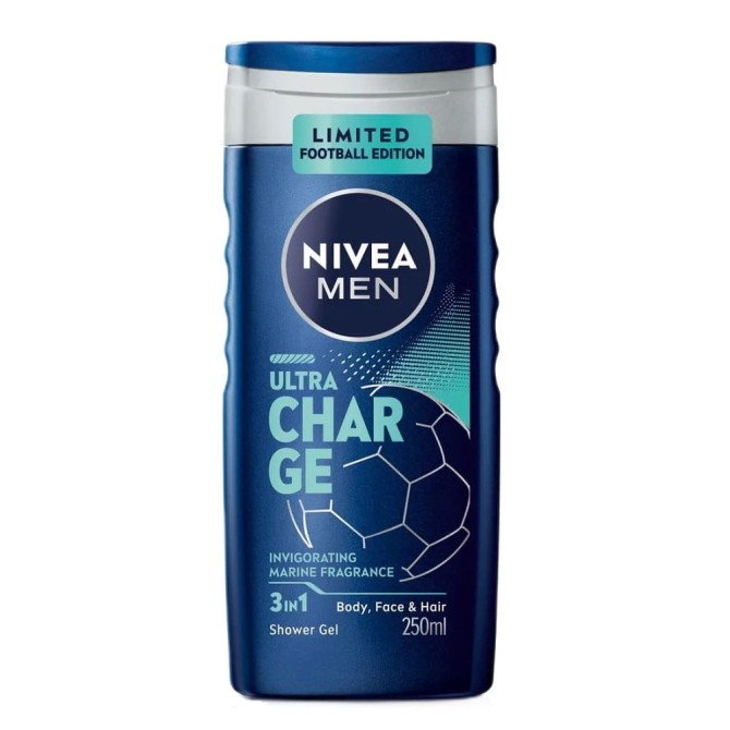Nivea Men Ultra Charge żel pod prysznic 250ml