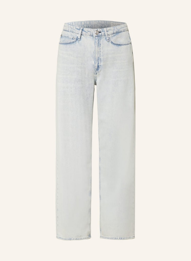 Rag & Bone Jeansy Straight Logan blau