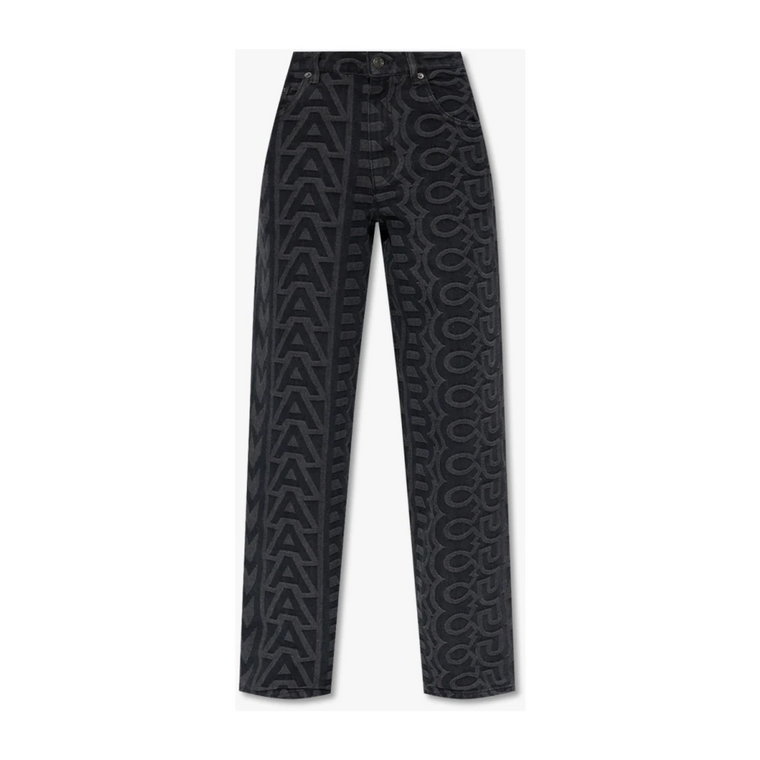 Monogram Denim Pant with Jacquard Logo Marc Jacobs