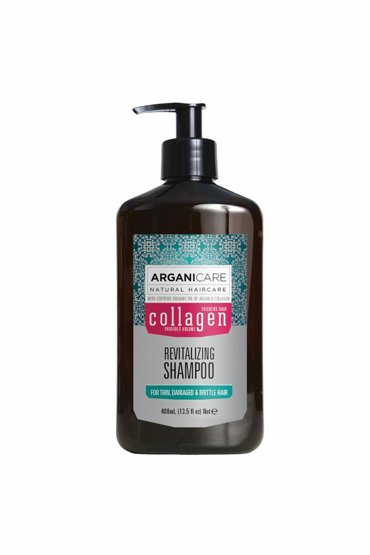 ARGANICARE NATURAL HAIRCARE Collagen Shampoo  szampon do włosów z kolagenem - 400 ml