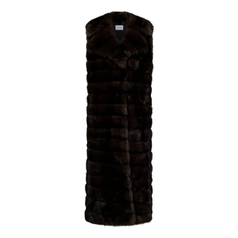 Faux Fur Shearling Jackets Yves Salomon