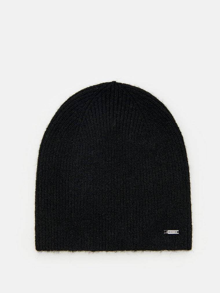 Mohito - Czarna czapka beanie - czarny