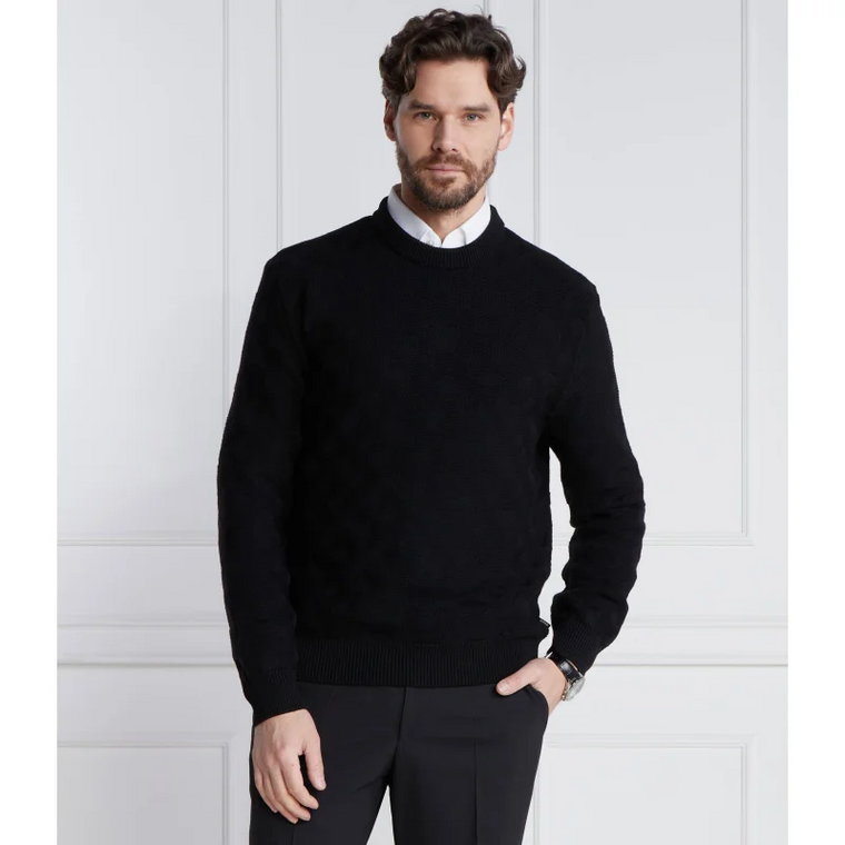 BOSS BLACK Wełniany sweter Palao | Regular Fit