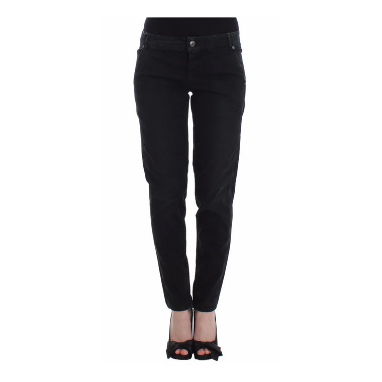 Blue Slim Jeans Denim Pants Skinny Leg Straight Ermanno Scervino