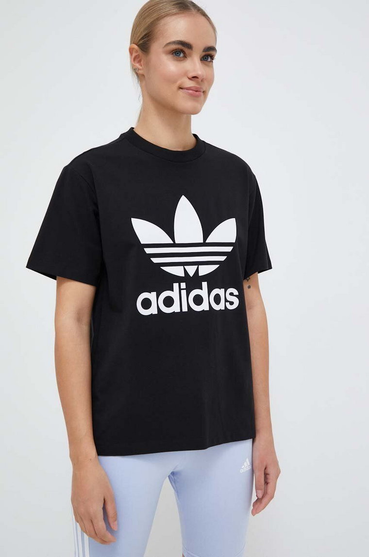 adidas Originals t-shirt damski kolor czarny IB7421-BLACK
