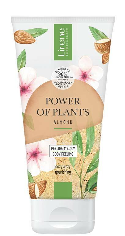 Lirene Power of Plants Odżywczy Peeling myjący Almond Cream 175 ml