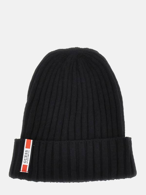 Czapka Beanie Z Dzianiny Prążkowanej Model Mito