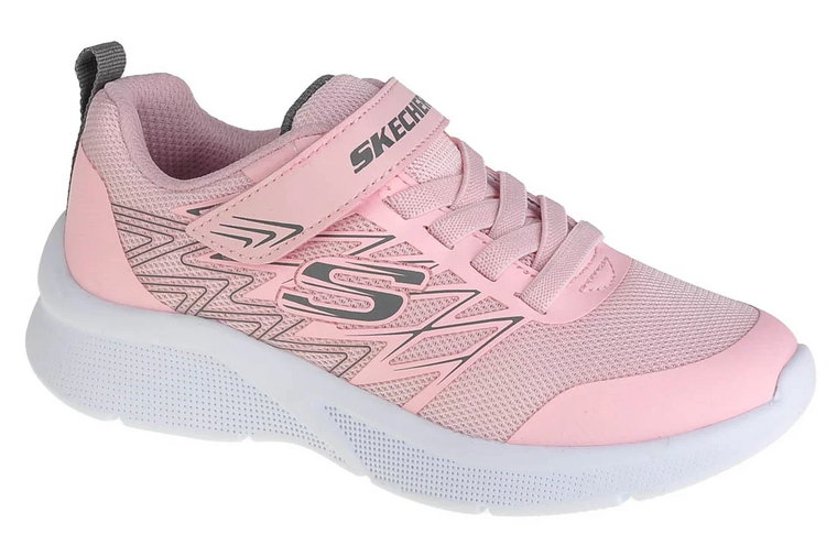Skechers Microspec-Bold Delight 302468L-LTPK, Dla dziewczynki, Różowe, buty sneakers, tkanina, rozmiar: 30