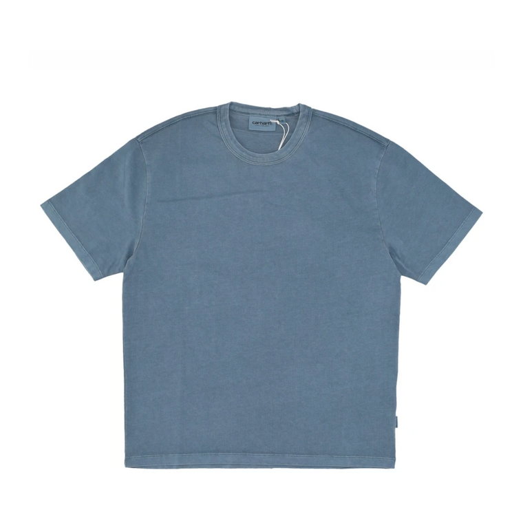 Niebieski Garment Dyed Taos Tee Carhartt Wip