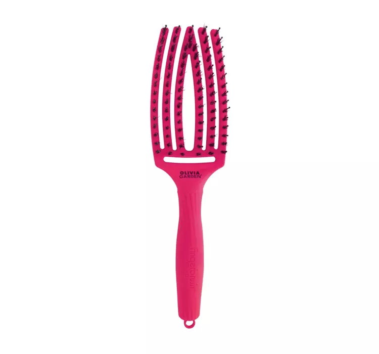 OLIVIA GARDEN FINGERBRUSH COMBO AMOUR SZCZOTKA DO WŁOSÓW HOT PINK