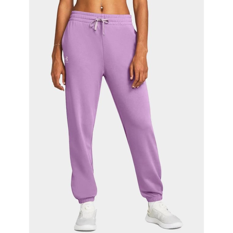 Spodnie dresowe damskie UNDER ARMOUR Rival Terry Joggers