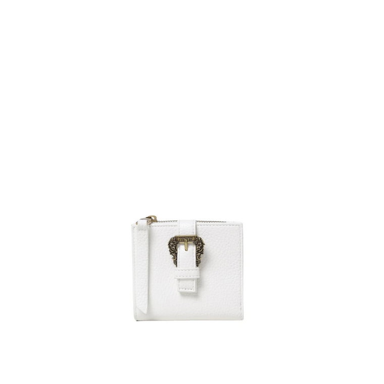 Białe Portfele - Stylowa Kolekcja Versace Jeans Couture