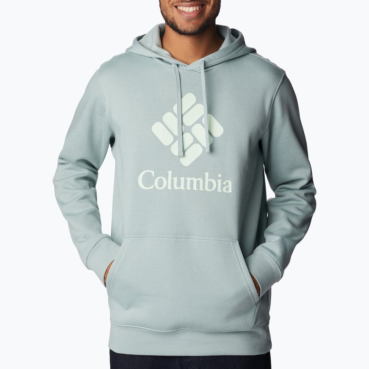 Bluza męska Columbia Trek Hoodie niagara/csc stacked graphic