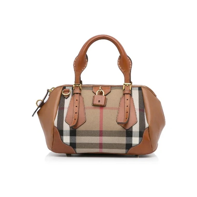 Pre-owned Fabric handbags Burberry Vintage