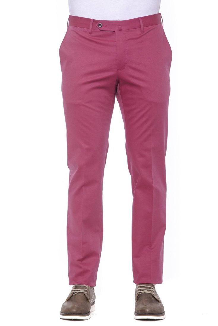 Spodnie marki PT Torino model DS01Z00 SR49 kolor Różowy. Odzież męska. Sezon: