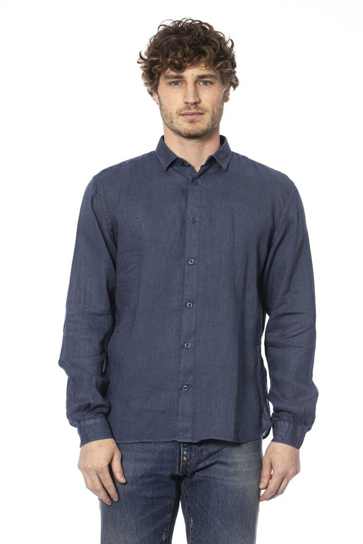 Koszula marki Distretto12 model C2U CA0645 C0001DD01 kolor Niebieski. Odzież męska. Sezon: