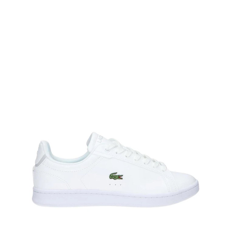 Białe Sneakersy Casual Lacoste