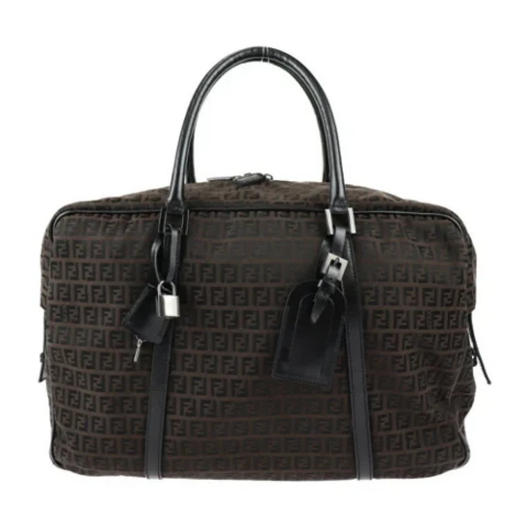 Pre-owned Canvas travel-bags Fendi Vintage