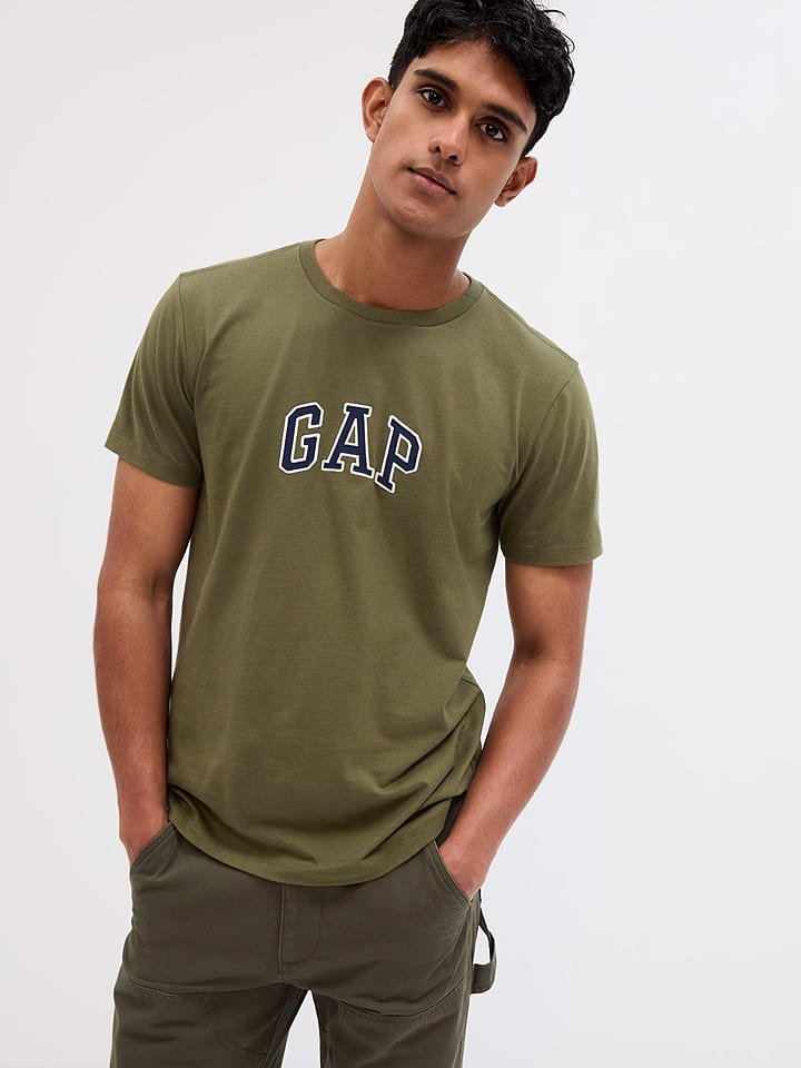 GAP Koszulka w kolorze khaki