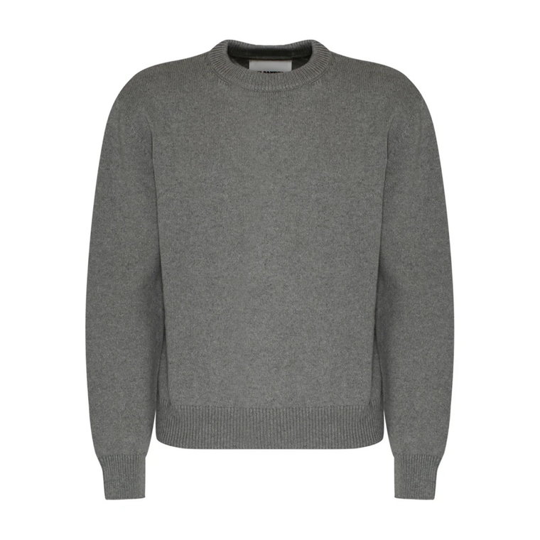 Wygodny i stylowy sweter z bawełny i kaszmiru Jil Sander